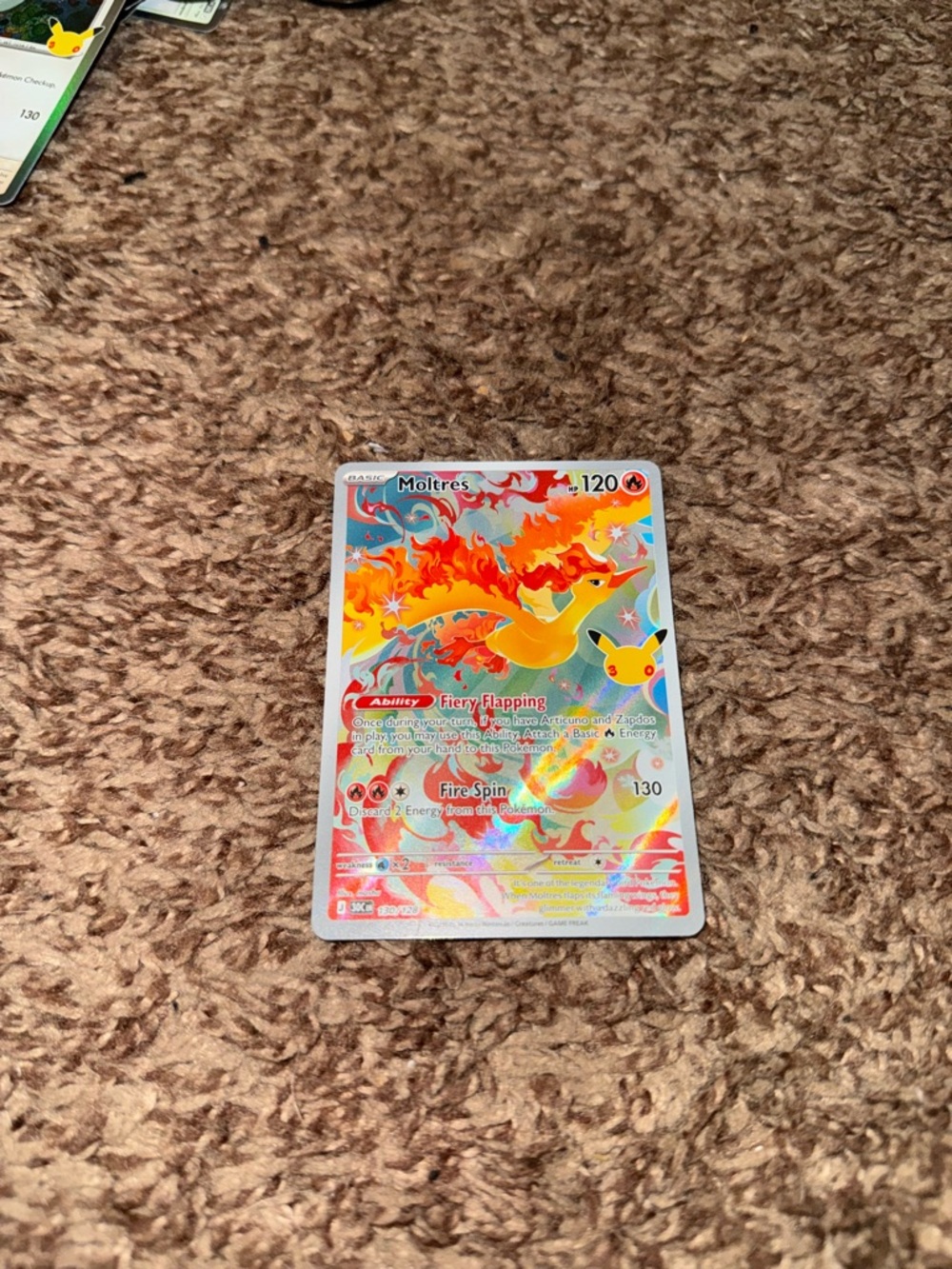 Moltres - 130/128 - ME: 30th Celebration (30C) Pokemon TCG